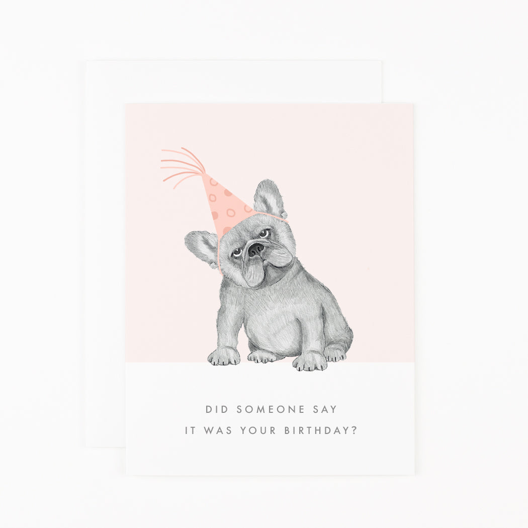 Frenchie Birthday  