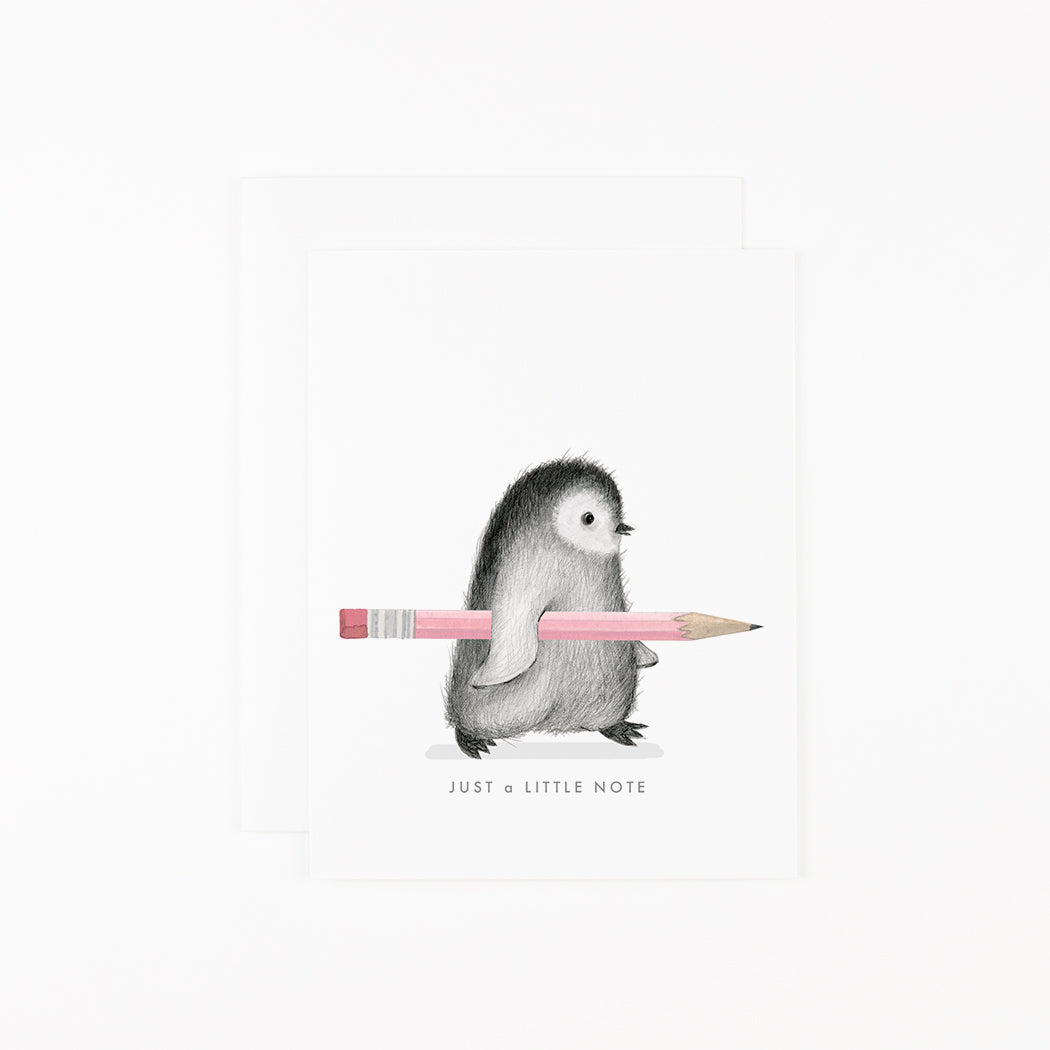 Fuzzy Penguin Note  